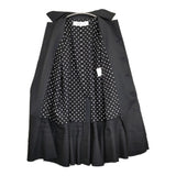 tao COMME des GARCONS AD2025 ウールエステルギャバ先染コート M 定価162800円 25AW ブラック レディース タオ コムデギャルソン【中古】6-0505T♪