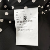 tao COMME des GARCONS AD2025 ウールエステルギャバ先染コート M 定価162800円 25AW ブラック レディース タオ コムデギャルソン【中古】6-0505T♪