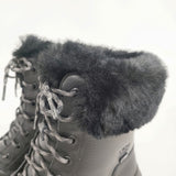 UGG ヨセフラッフ 25cm 定価29700円 1112328 ブーツ ブラック レディース アグ【中古】6-1001T◎