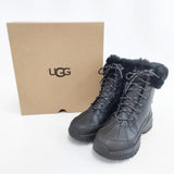 UGG ヨセフラッフ 25cm 定価29700円 1112328 ブーツ ブラック レディース アグ【中古】6-1001T◎
