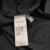 nest Robe リネンコットン 定価33000円 00125-1101 テーラードジャケット 25SS ブラック レディース ネストローブ【中古】6-0428M♪