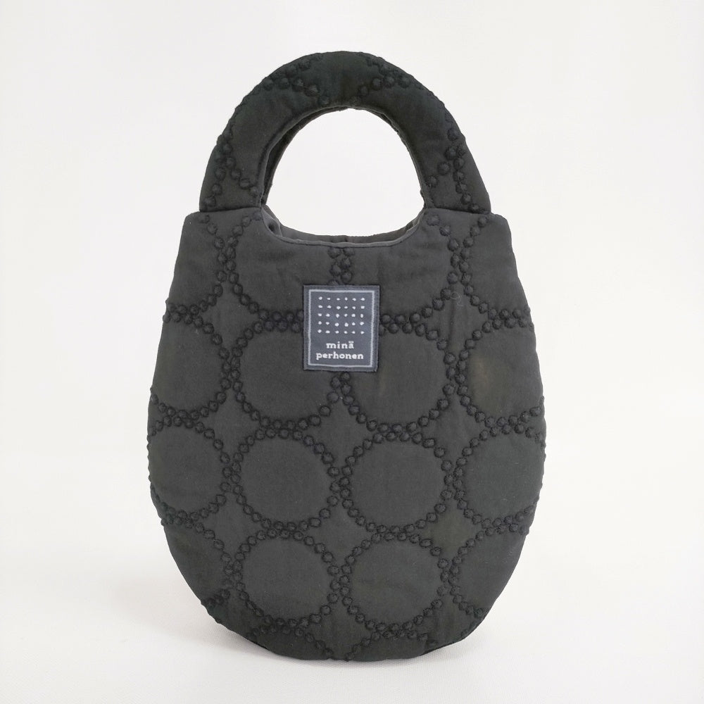 ミナペルホネン uzura bag tambourine mina perhonen tambourine ウズラバッグ uzura bag 刺繍 定価13200円