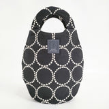 mina perhonen tambourine ウズラバッグ uzura bag 刺繍 ads9182 トートバッグ 23SS ブラック ホワイト レディース ミナペルホネン【中古】6-0421G♪