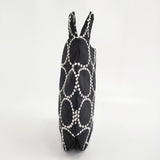 mina perhonen tambourine ウズラバッグ uzura bag 刺繍 ads9182 トートバッグ 23SS ブラック ホワイト レディース ミナペルホネン【中古】6-0421G♪