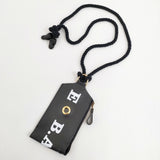 ebagos スマートフォンケース・6号PVC ポーチ 携帯・スマホアクセサリー ブラック レディース エバゴス【中古】6-0421G♪