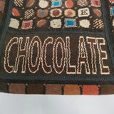 ebagos CHOCOLATE チョコレートトート シェニール織 定価64900円 トートバッグ 25AW ブラウン レディース エバゴス【中古】6-0914T♪