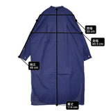URBAN RESEARCH DOORS DR25-26M110 コットンスタンドシャツワンピース サイズM ワンピース ネイビー レディース アーバンリサーチドアーズ【中古】6-0805M∞