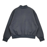 mina perhonen earth piece ハイネックカットソー 定価47300円 ada8031 サイズ36 スウェット 25AW チャコールグレー レディース ミナペルホネン【中古】6-0505T♪