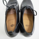 PETROSOLAUM ghillie whole cut crocodile oil soft kip クロコダイルレザー レースアップスリッポン サイズ38 定価214500円 シューズ・靴 ブラック レディース ペテロオラウム【中古】6-0421G♪