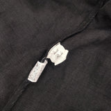 nest Robe 01133-1203 リネン ノースリーブ 日本製 後染め ワンピース ブラック レディース ネストローブ【中古】6-0511S△