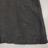 nest Robe 01133-1203 リネン ノースリーブ 日本製 後染め ワンピース ブラック レディース ネストローブ【中古】6-0511S△