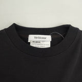 veritecoeur ユニセックススウェットプルオーバー サイズ1 定価19800円 VCC-471U スウェット 24SS ブラック レディース ヴェリテクール【中古】6-0805M∞
