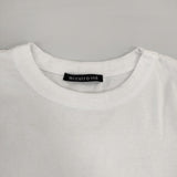 mizuiro-ind コットン 日本製 ギャザースリーブ 長袖Ｔシャツ カットソー ロンＴ ホワイト レディース ミズイロインド【中古】6-0511M△