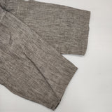 Vlas Blomme リネン スモッキング刺繍 プルオーバー ワイドシルエット サイズF 日本製 ブラウス シャツ グレー レディース ヴラスブラム【中古】6-0511M△