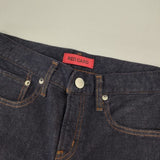 RED CARD 未使用 Anniversary Stay Rinse 定価20900円 サイズ24 ストレッチジーンズ デニムパンツ ネイビー レディース レッドカード【中古】6-0808G∞