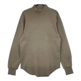 45R/45rpm モックネック コットン サイズ3 長袖Ｔシャツ カットソー ロンＴ カーキ レディース フォーティーファイブアールピーエム【中古】6-0808M∞