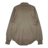 45R/45rpm モックネック コットン サイズ3 長袖Ｔシャツ カットソー ロンＴ カーキ レディース フォーティーファイブアールピーエム【中古】6-0808M∞