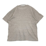 45R/45rpm 無地 クルーネック 半袖Ｔシャツ カットソー ヘザーグレー 杢 レディース フォーティーファイブアールピーエム【中古】6-0514S♪