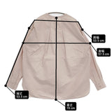 かぐれ コットンシルククルーネックプルオーバー ブラウス 定価16500円 GAA4-23M001 25SS ライトピンク レディース かぐれ/KAGURE【中古】6-0505M♪