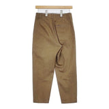 U PHORICA ユーフォリカ U25-01285-23 コットンストレッチ センタープレス デニム パンツ ブラウン系 レディース【中古】6-0808G∞