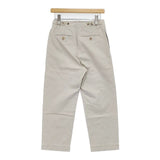 MARGARET HOWELL COTTON TWILL TROUSERS コットンツイルトラウザーズ パンツ 定価31900円 578-3143005 パンツ グレー レディース マーガレットハウエル【中古】6-0808G∞
