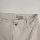 MARGARET HOWELL COTTON TWILL TROUSERS コットンツイルトラウザーズ パンツ 定価31900円 578-3143005 パンツ グレー レディース マーガレットハウエル【中古】6-0808G∞