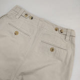 MARGARET HOWELL COTTON TWILL TROUSERS コットンツイルトラウザーズ パンツ 定価31900円 578-3143005 パンツ グレー レディース マーガレットハウエル【中古】6-0808G∞