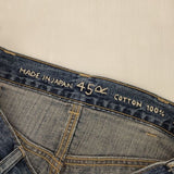 45R/45rpm ライ麦デニムのシャルロット5（インディゴ 焦） 定価37400円 サイズ26 デニムパンツ ブルー レディース フォーティーファイブアールピーエム【中古】6-0613G∞