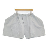 mina perhonen morning field rs4258 サイズ38 コットンリネン ショートパンツ ハーフパンツ ショーツ ライトブルー レディース ミナペルホネン【中古】6-0514S♪