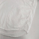 Danton オックスフォード ラウンドカラープルオーバーシャツ 38 定価15400円 DT-B0281 SOX 丸襟 長袖シャツ ホワイト レディース ダントン【中古】6-0509M♪