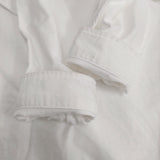 Danton オックスフォード ラウンドカラープルオーバーシャツ 38 定価15400円 DT-B0281 SOX 丸襟 長袖シャツ ホワイト レディース ダントン【中古】6-0509M♪