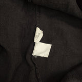 nest Robe 長袖 シャツワンピース ギャザー 日本製 ワンピース ブラック レディース ネストローブ【中古】6-0511M△