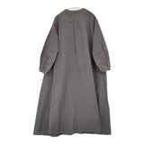 nest Robe リネンブレンド 01183-1123-1 製品染め プルオーバー ワンピース グレー レディース ネストローブ【中古】6-0808M∞