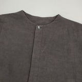 nest Robe リネンブレンド 01183-1123-1 製品染め プルオーバー ワンピース グレー レディース ネストローブ【中古】6-0808M∞