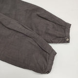 nest Robe リネンブレンド 01183-1123-1 製品染め プルオーバー ワンピース グレー レディース ネストローブ【中古】6-0808M∞