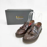 Loake タッセルローファー Brown Polished Leather 623 DKT サイズ4E ローファー ブラウン レディース ローク【中古】6-0511G◎