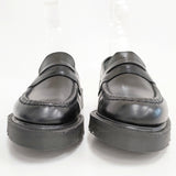 R&D.M.Co-/Loake 新品 定価63800円 Black Polished Leather 7680 サイズ4E ローファー ブラック レディース オールドマンズテーラー/ローク【中古】6-0511G◎