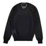 tricot COMME des GARCONS ケーキ ドーナツ ジャガード セーター ニット 19SS AD2018 ブラック レディース トリココムデギャルソン【中古】6-0613M∞