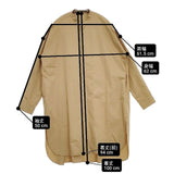 R&D.M.Co- バンドカラー 定価41800円 シャツワンピ ワンピース ベージュ レディース オールドマンズテーラー【中古】6-0613M∞