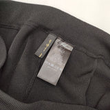 cloth&cross Hug O War センタータックワイドニットパンツ 定価23980円 パンツ ブラック レディース クロス＆クロス ハグオーワー【中古】6-0613G∞