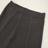 cloth&cross Hug O War センタータックワイドニットパンツ 定価23980円 パンツ ブラック レディース クロス＆クロス ハグオーワー【中古】6-0613G∞