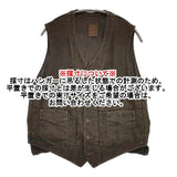 45R/45rpm リネンVEST 定価49500円 ベスト ブラウン レディース フォーティーファイブアールピーエム【中古】6-0613M∞