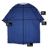 45R/45rpm カニ刺繍 海ものがたり サイズ2 半袖Ｔシャツ カットソー ブルー レディース フォーティーファイブアールピーエム【中古】6-0514S♪