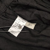 nest Robe リネン レース付き 001183-1124 定価19000円 ブラウス シャツ ブラック レディース ネストローブ【中古】6-0613M∞