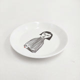 mina perhonen 未使用品 非売品 豆皿 皿 ホワイト レディース ミナペルホネン【中古】6-0505G♪