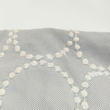 mina perhonen tambourine 刺繍 us7026 小物入れ ポーチ ライトグレー レディース ミナペルホネン【中古】6-0628G∞