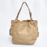 COACH ペイトンレザー K1071-F14523 トートバッグ ベージュ レディース コーチ【中古】6-0705G∞