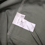 nest Robe バックサテンデッキスカート コットン 01221-1178 ベルト付き サロペット ロングスカート グリーン レディース ネストローブ【中古】6-0613G∞