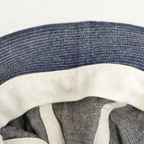 YAECA LIKE WEAR US NAVY ハット SMALL インディゴ 定価10450円 帽子 23902 コットンリネン ハット ネイビー レディース ヤエカ【中古】6-0425M◎