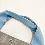 Herve Chapelier マルシェバッグ M 2012PP トートバッグ シルバー ブルー グリ レディース エルベ・シャプリエ【中古】6-0705G∞